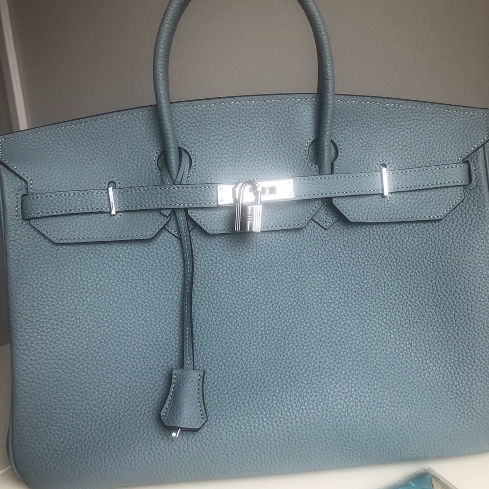 Ainifeel Padlock Handbag 40cm